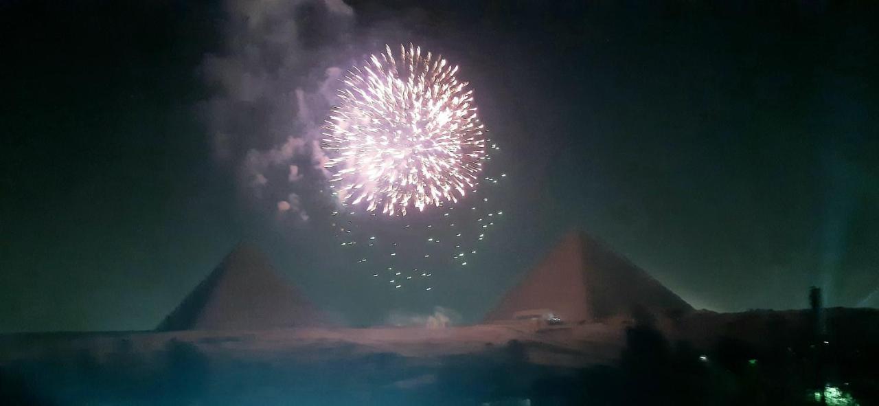 Amon Holiday Pyramids Inn Kafret el-Gabal Exteriör bild