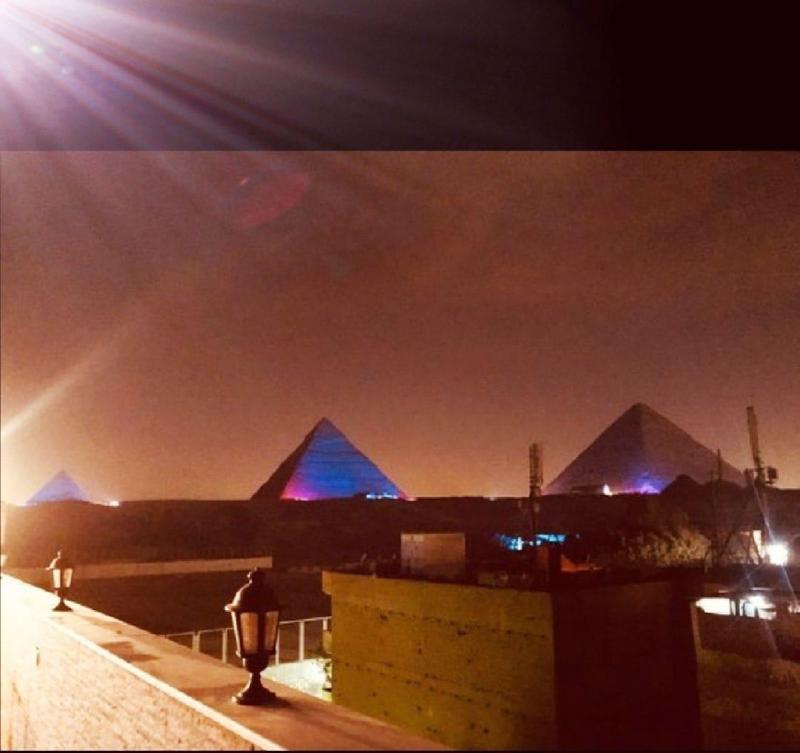 Amon Holiday Pyramids Inn Kafret el-Gabal Exteriör bild