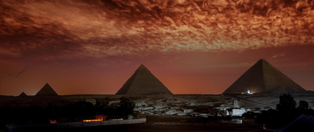 Amon Holiday Pyramids Inn Kafret el-Gabal Exteriör bild