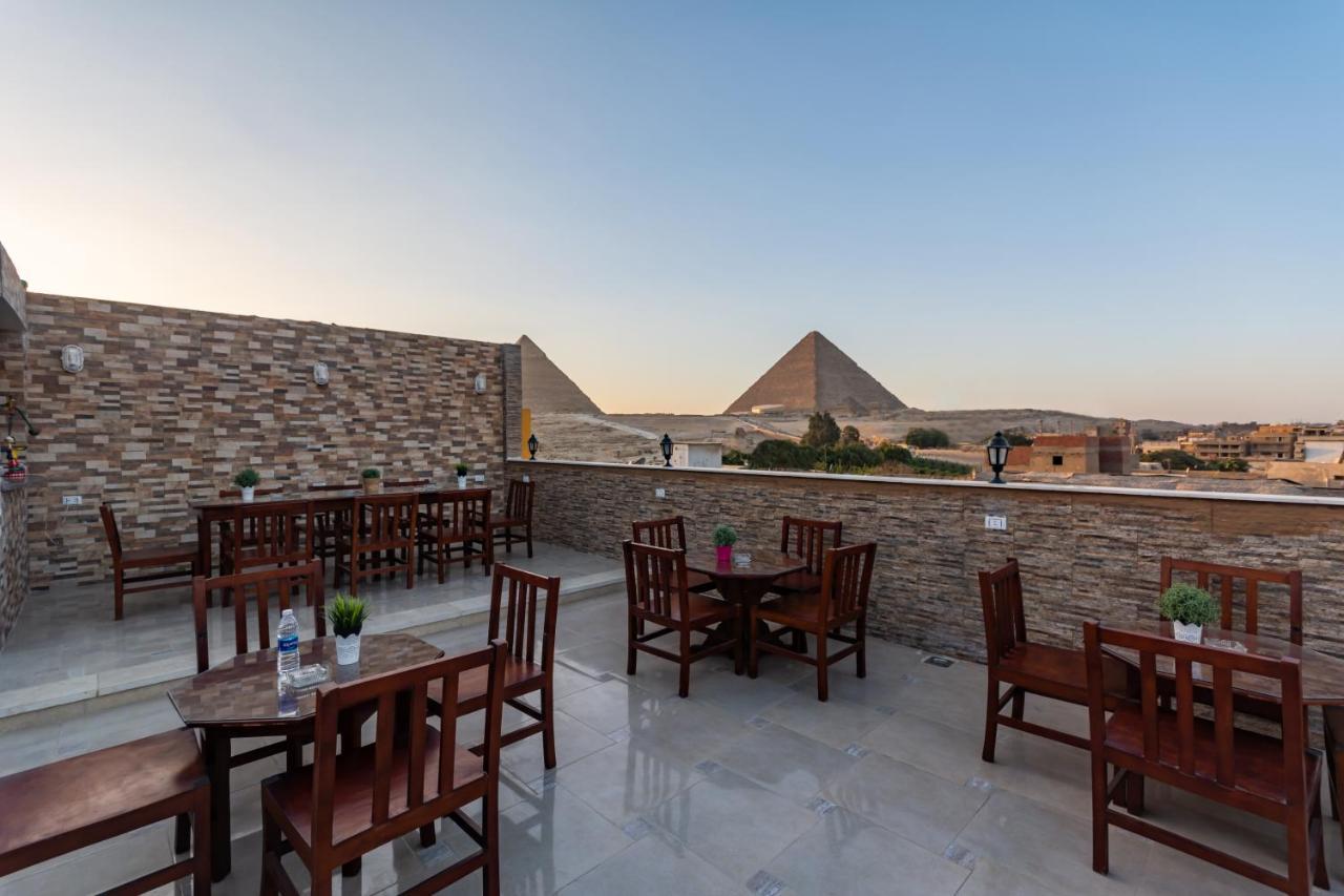 Amon Holiday Pyramids Inn Kafret el-Gabal Exteriör bild